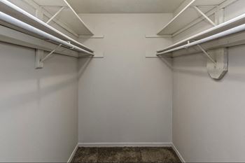 Large walk-in closets